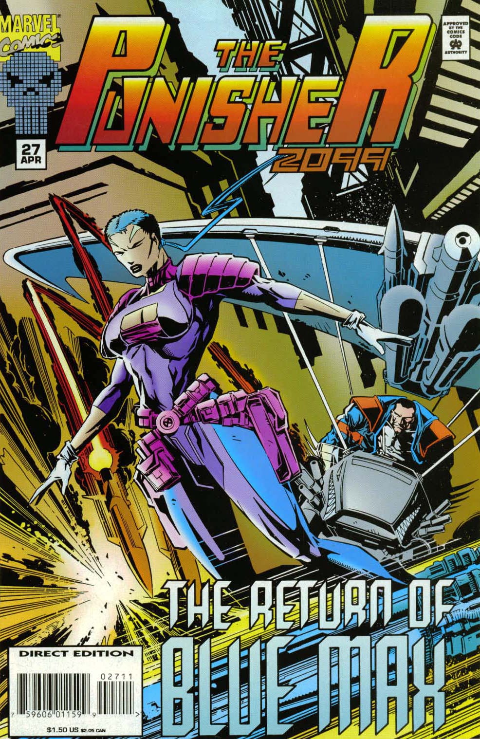 Marvel COMIC BOOK Punisher 2099 #27 - CVR A (FN)