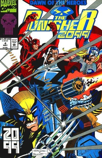 Marvel COMIC BOOK Punisher 2099 #4 - CVR A (FN)