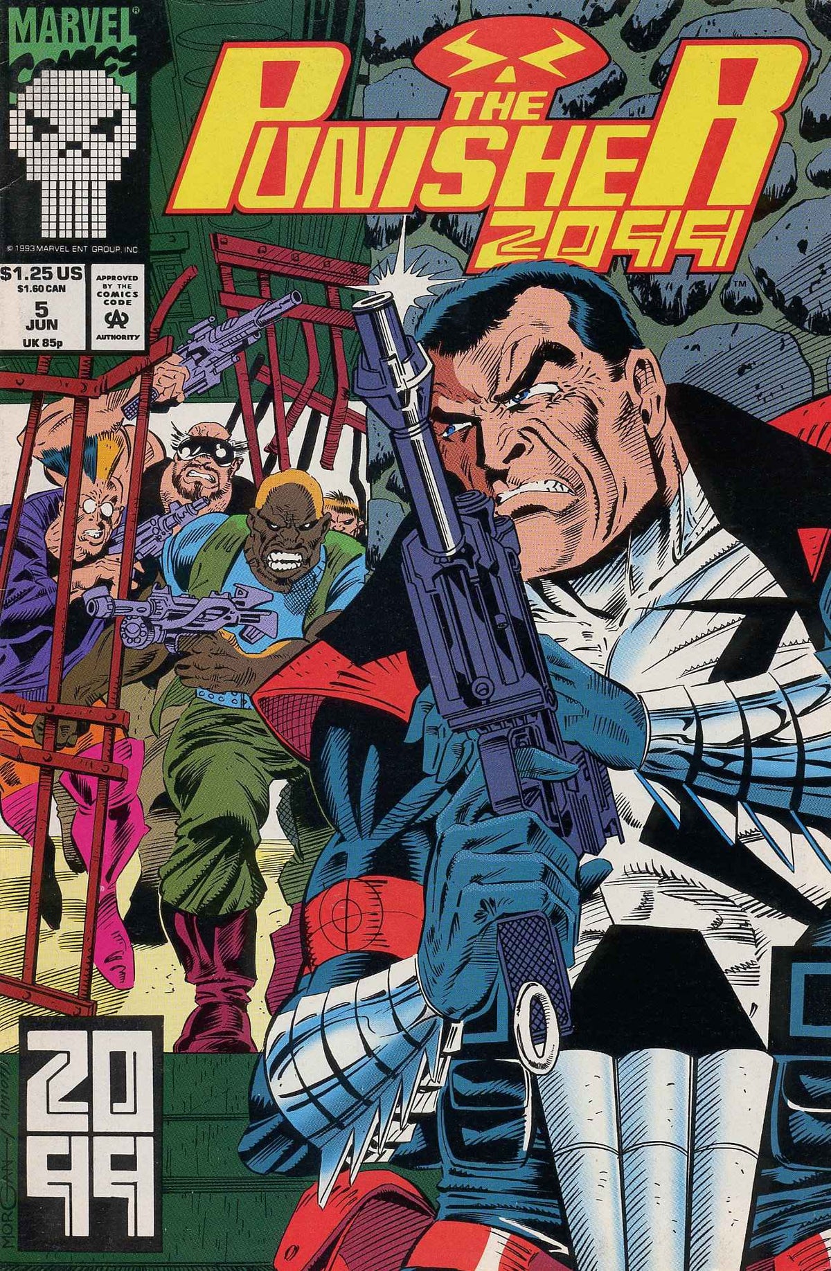 Marvel COMIC BOOK Punisher 2099 #5 - CVR A (FN)