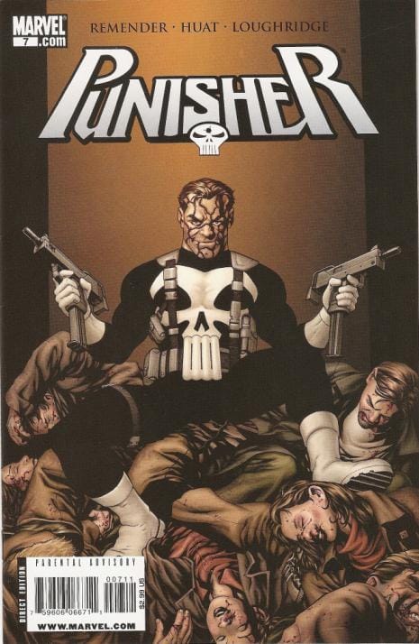 Marvel COMIC BOOK Punisher #7 CVR A Marvel 2009 FN