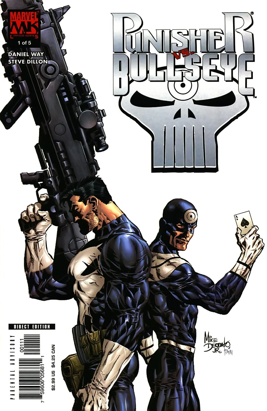 Marvel COMIC BOOK Punisher Vs. Bullseye #1 CVR A Marvel 2006 VF