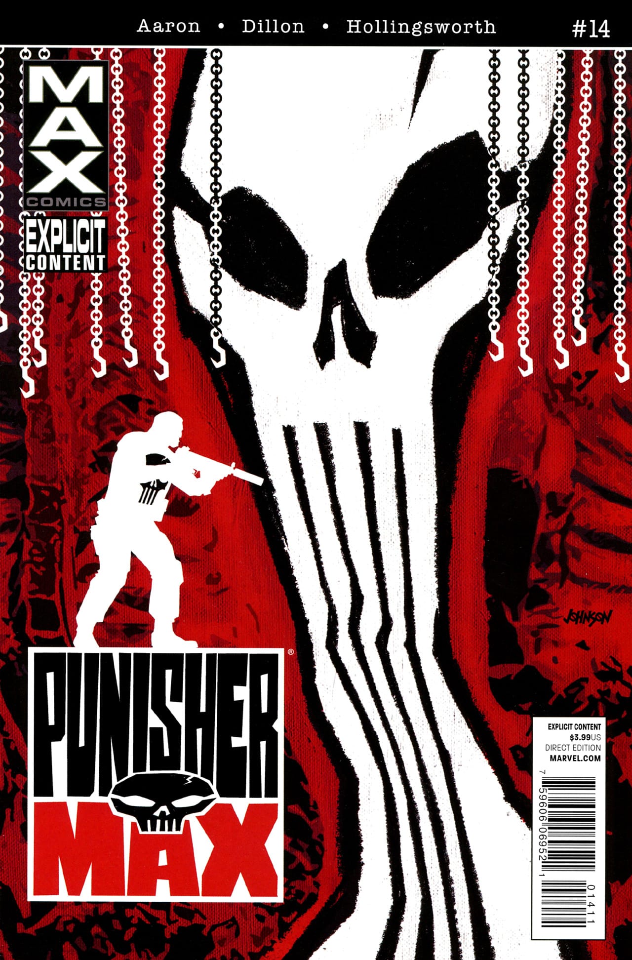 Marvel COMIC BOOK PunisherMAX #14 (VF/NM)