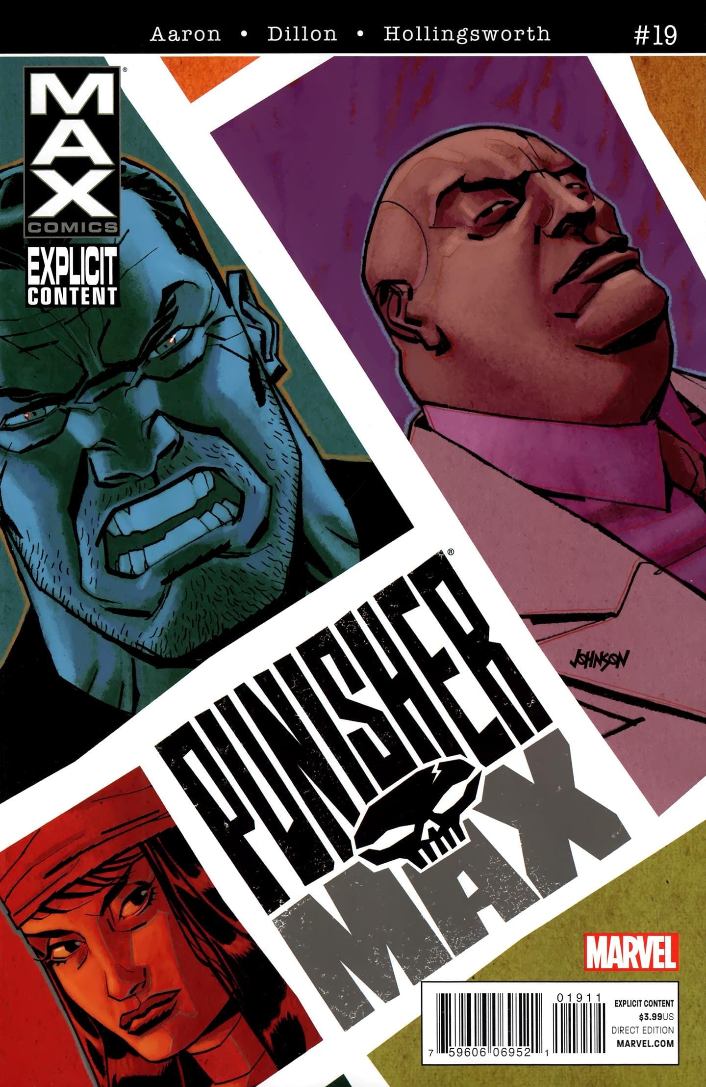 Marvel COMIC BOOK PunisherMAX #19 (VF/NM)