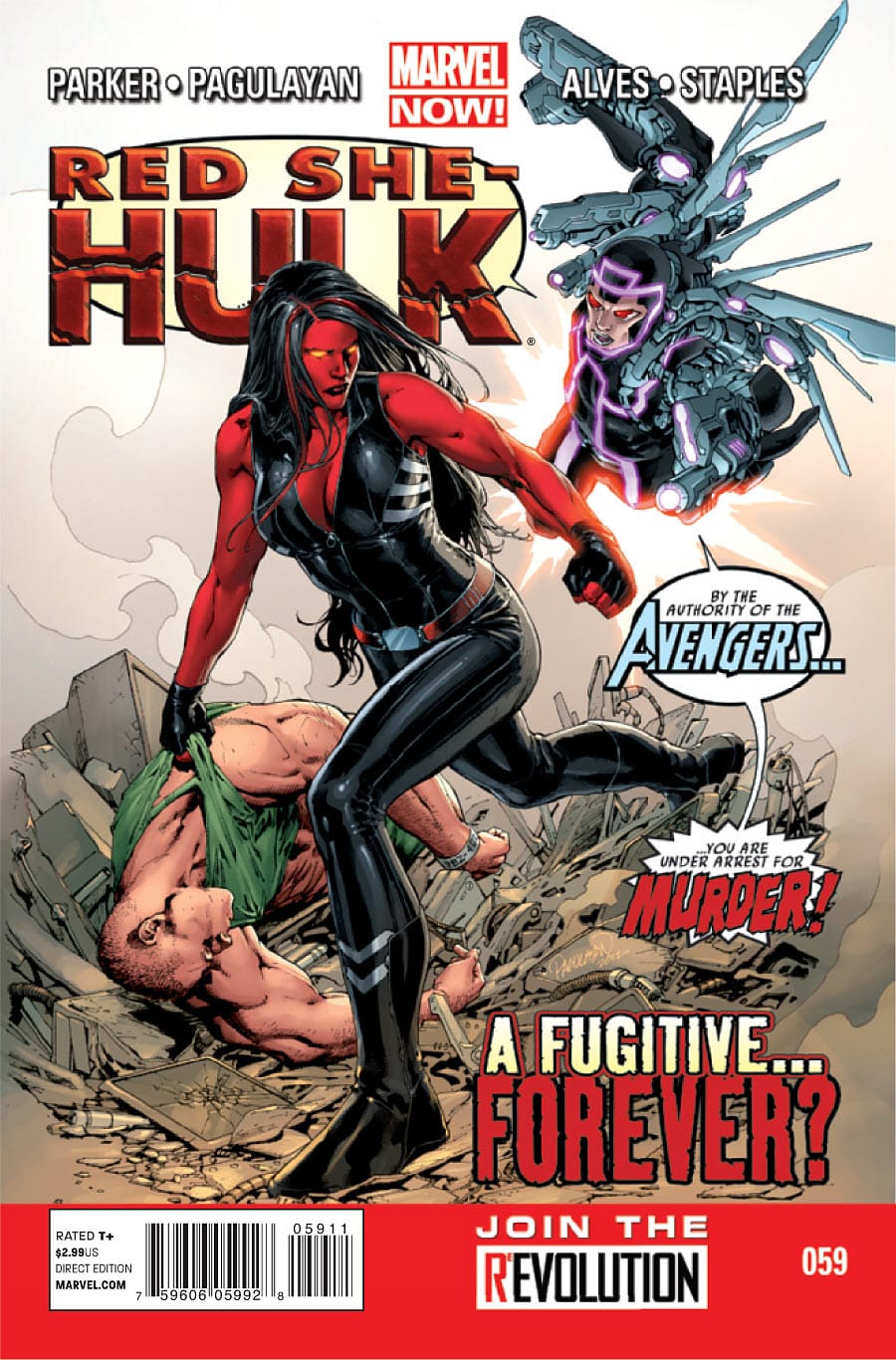 Marvel COMIC BOOK Red She-Hulk #59 - CVR A (FN)