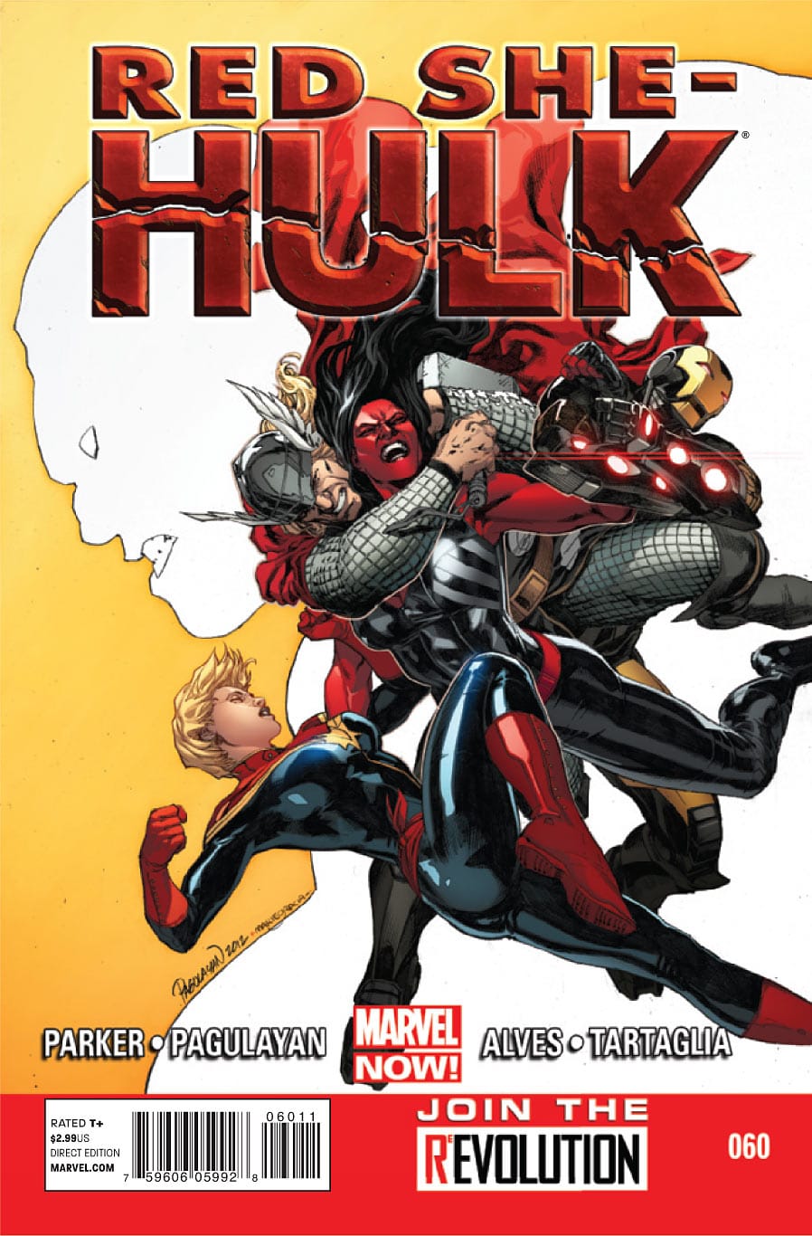 Marvel COMIC BOOK Red She-Hulk #60 - CVR A (FN)