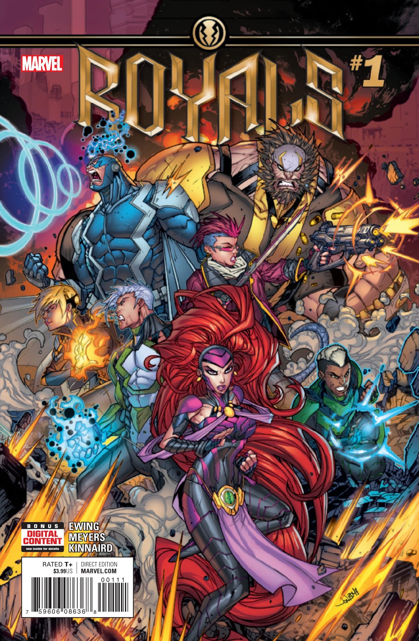 Marvel COMIC BOOK Royals #1 (VF/NM)