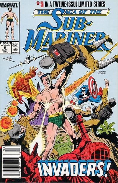Marvel COMIC BOOK Saga of the Sub-Mariner #5 - CVR A (VF/NM)