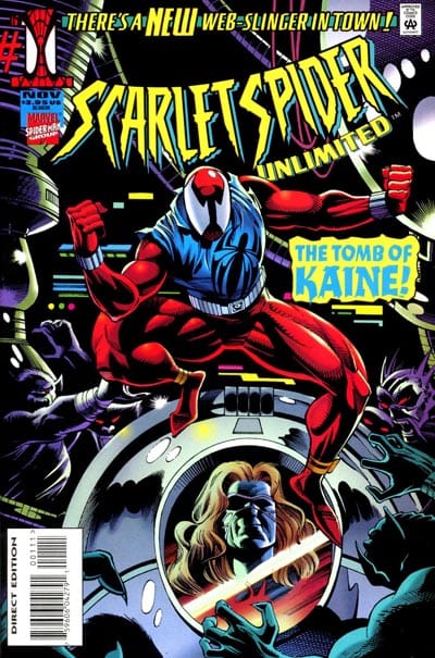 Marvel COMIC BOOK Scarlet Spider Unlimited #1 CVR A Marvel 1995 VF