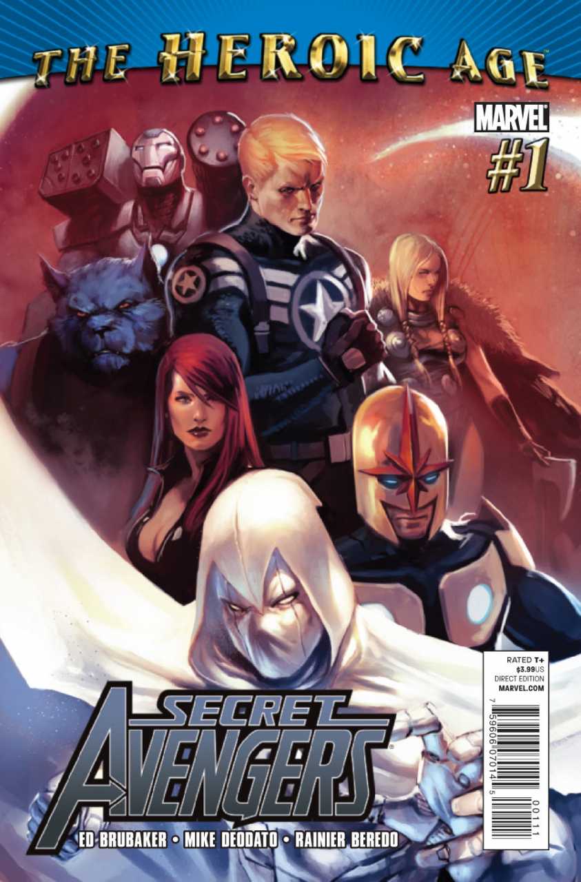 Marvel COMIC BOOK Secret Avengers #1 (VF/NM)