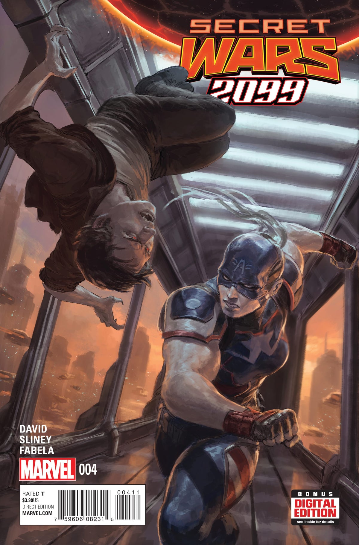 Marvel COMIC BOOK Secret Wars 2099 #4 - CVR A (FN)