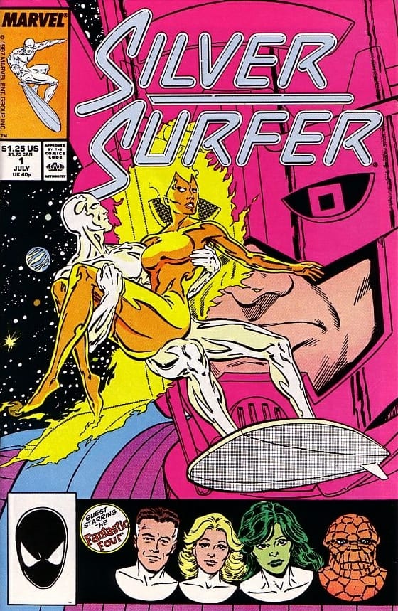 Marvel COMIC BOOK Silver Surfer #1 (VF/NM)