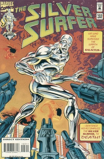Marvel COMIC BOOK Silver Surfer #103 (VF/NM)