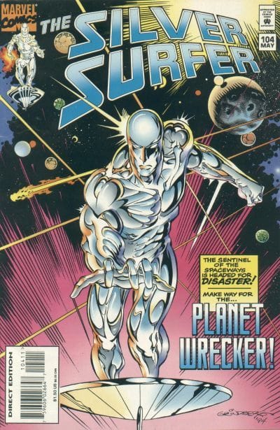 Marvel COMIC BOOK Silver Surfer #104 (VF/NM)