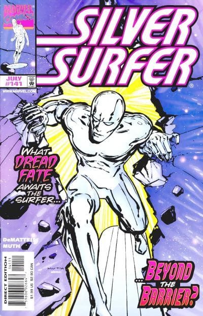 Marvel COMIC BOOK Silver Surfer #141 (VF/NM)