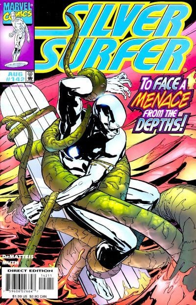 Marvel COMIC BOOK Silver Surfer #142 (VF/NM)