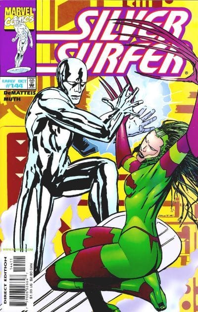 Marvel COMIC BOOK Silver Surfer #144 (VF/NM)