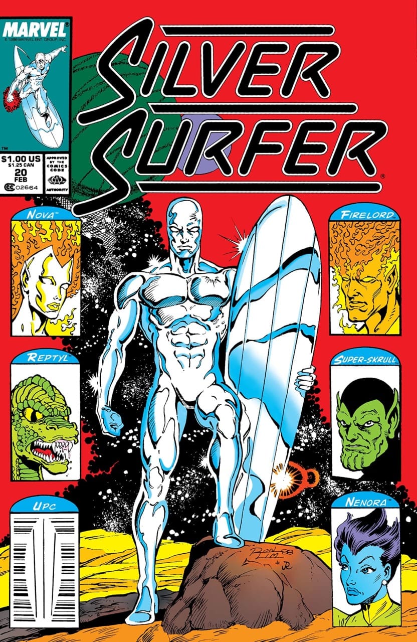 Marvel COMIC BOOK Silver Surfer #20 (VF)