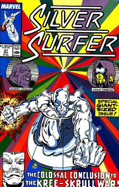 Marvel COMIC BOOK Silver Surfer #31 (VF/NM)