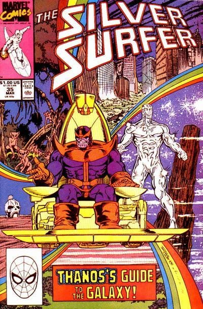 Marvel COMIC BOOK Silver Surfer #35 (VF/NM)
