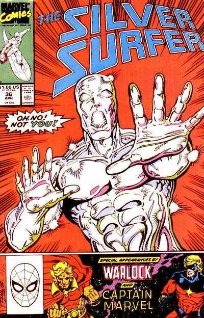 Marvel COMIC BOOK Silver Surfer #36 (VF)