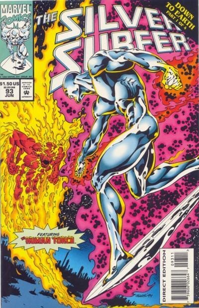 Marvel COMIC BOOK Silver Surfer #93 (VF/NM)