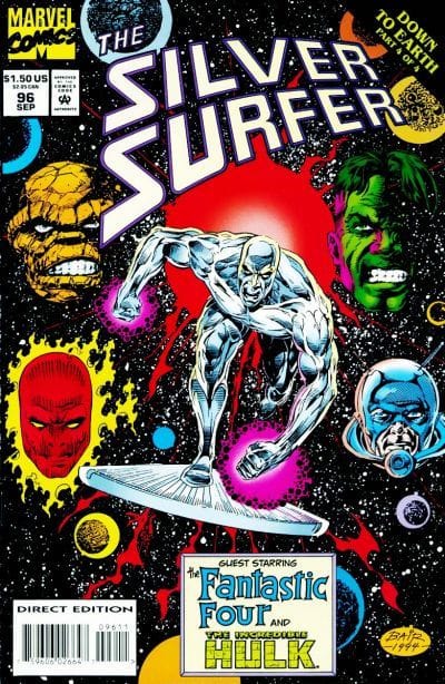 Marvel COMIC BOOK Silver Surfer #96 (VF/NM)