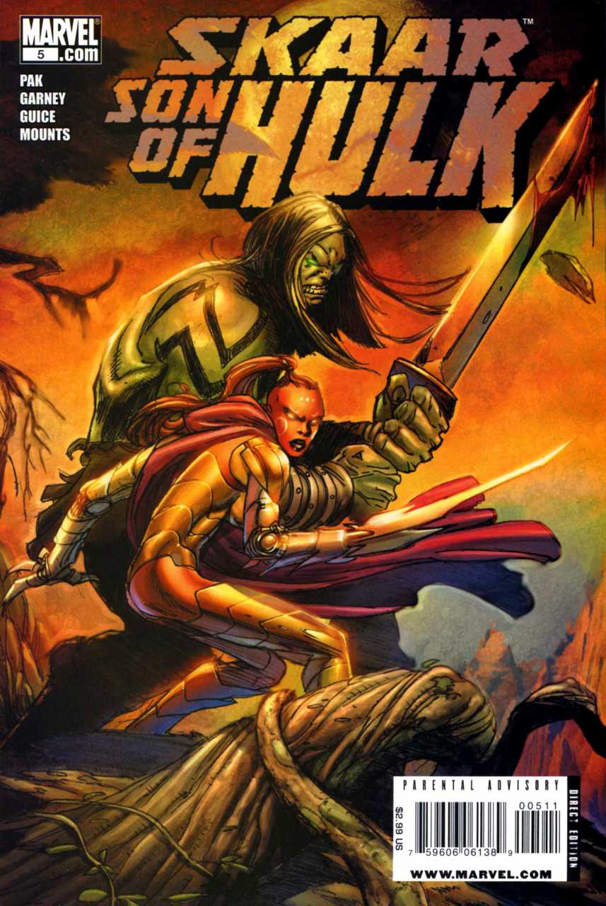 Marvel COMIC BOOK Skaar: Son of Hulk #5 (VF/NM)