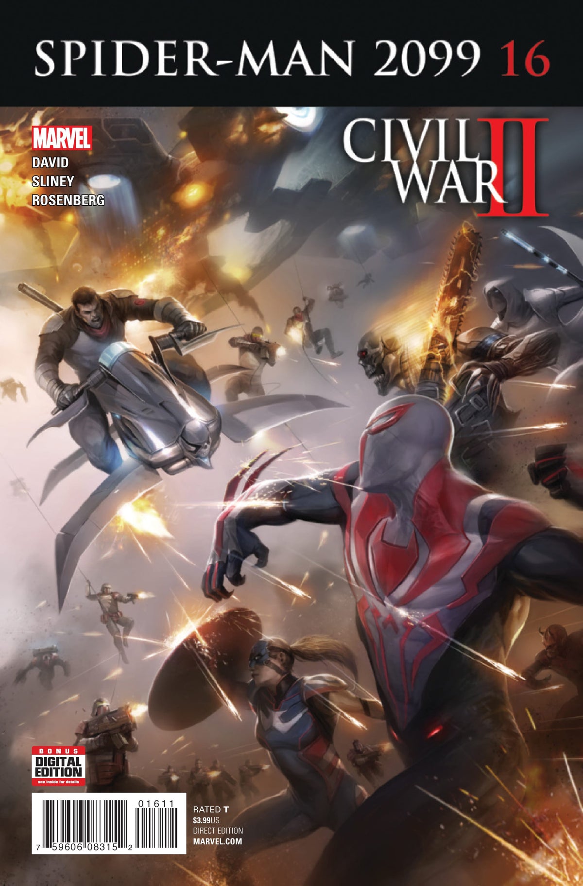 Marvel COMIC BOOK Spider-Man 2099 #16 - CVR A (FN)