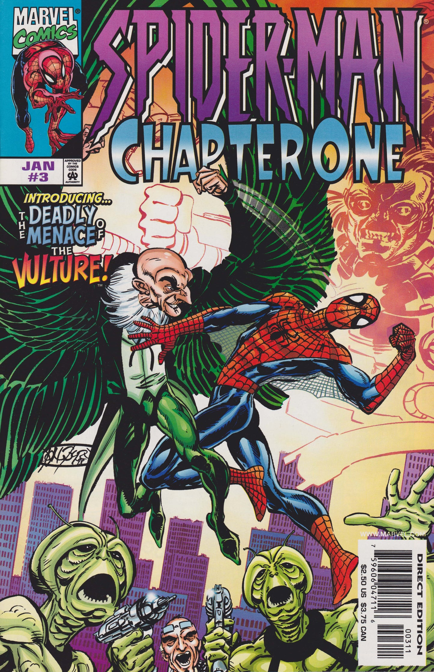 Marvel COMIC BOOK Spider-Man: Chapter One #3 (VF/NM)