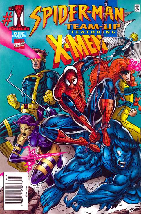 Marvel COMIC BOOK Spider-Man Team-Up #1 (VF)