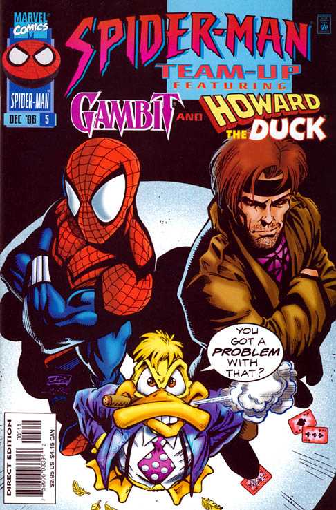 Marvel COMIC BOOK Spider-Man Team-Up #5 (VF)