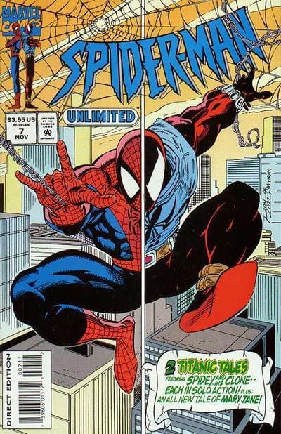 Marvel COMIC BOOK Spider-Man Unlimited #7 (VF/NM)
