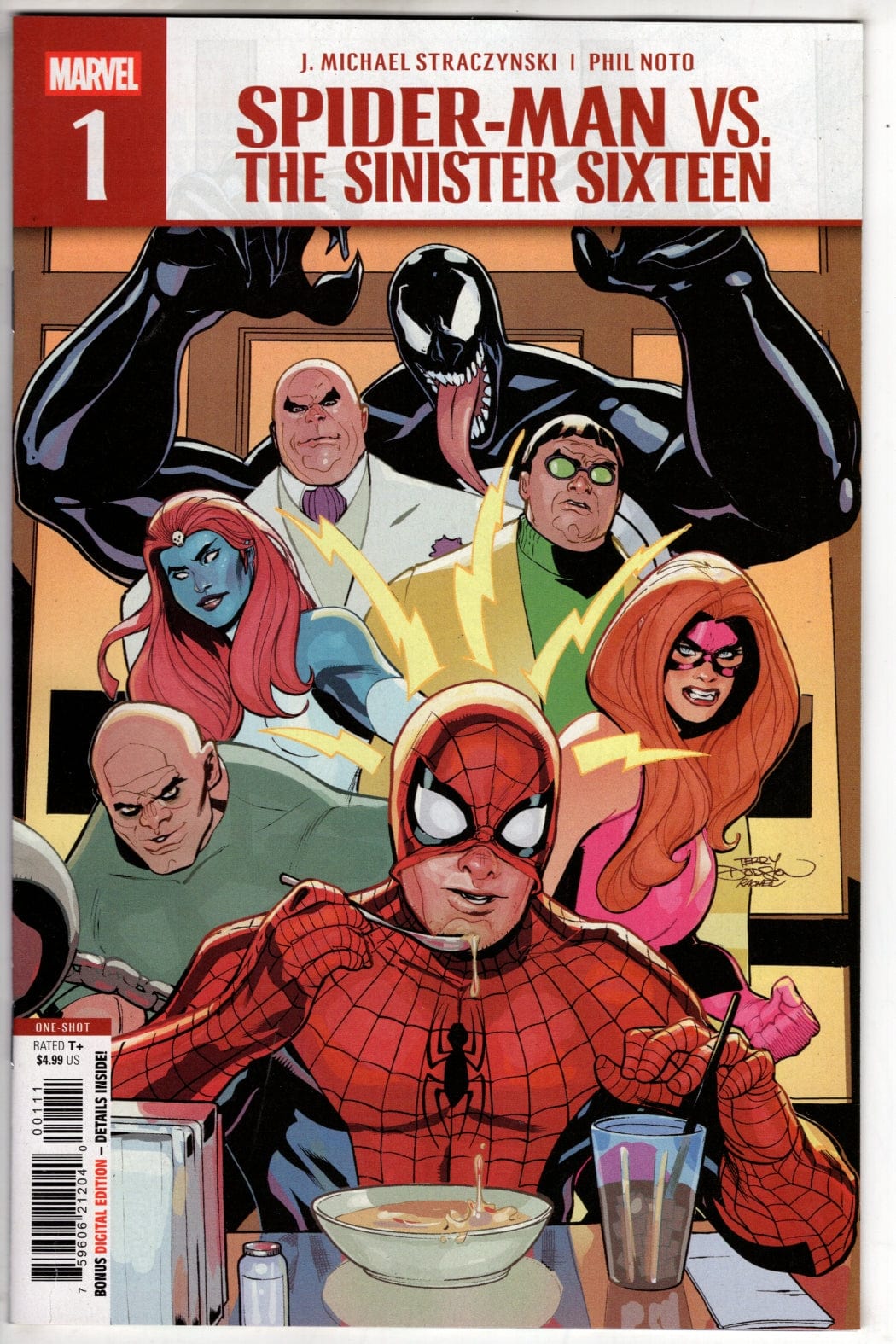 Marvel COMIC BOOK SPIDER-MAN VS. THE SINISTER SIXTEEN #1