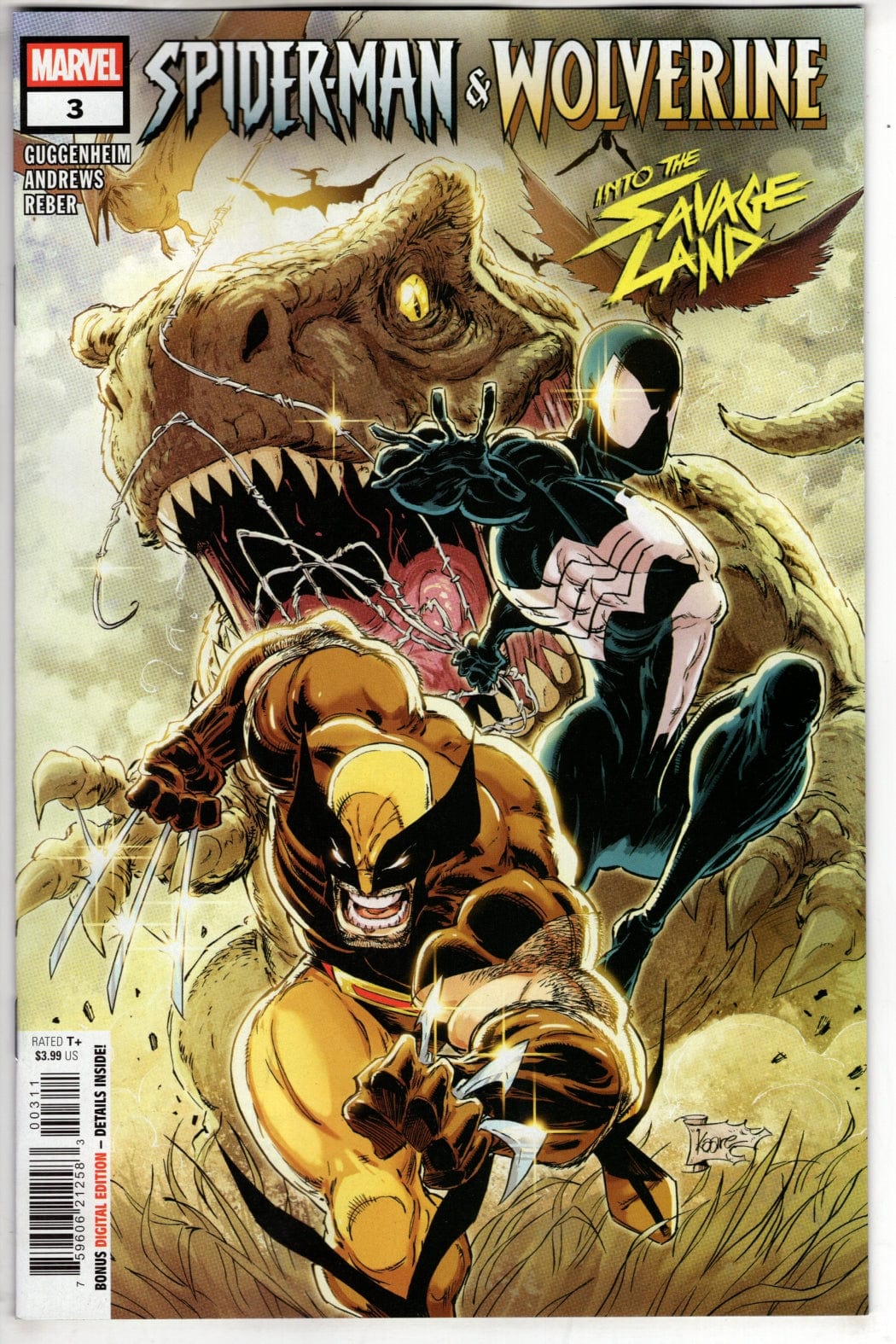 Marvel COMIC BOOK SPIDER-MAN & WOLVERINE #3