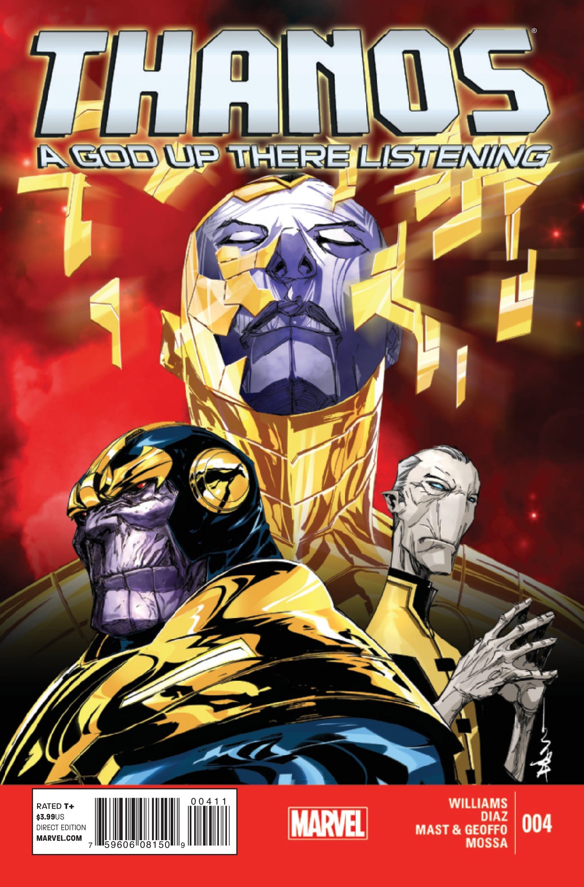 Marvel COMIC BOOK Thanos: A God Up There Listening #4 - CVR A (VF)