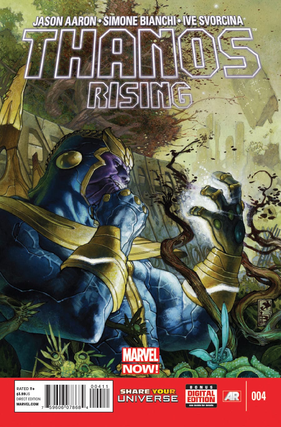 Marvel COMIC BOOK Thanos Rising #4 - CVR A (VF)