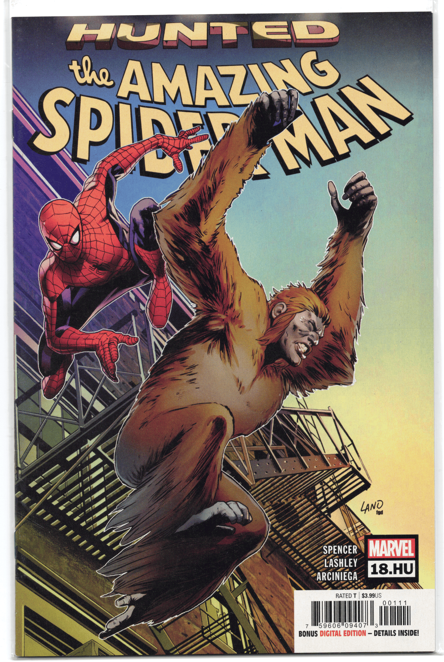 Marvel COMIC BOOK The Amazing Spider-Man #18.HU