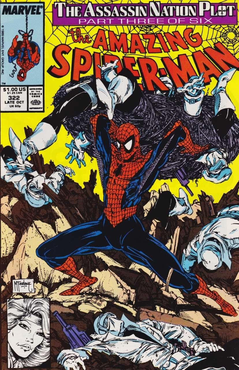 Marvel COMIC BOOK The Amazing Spider-Man #322 - CVR A (FN)