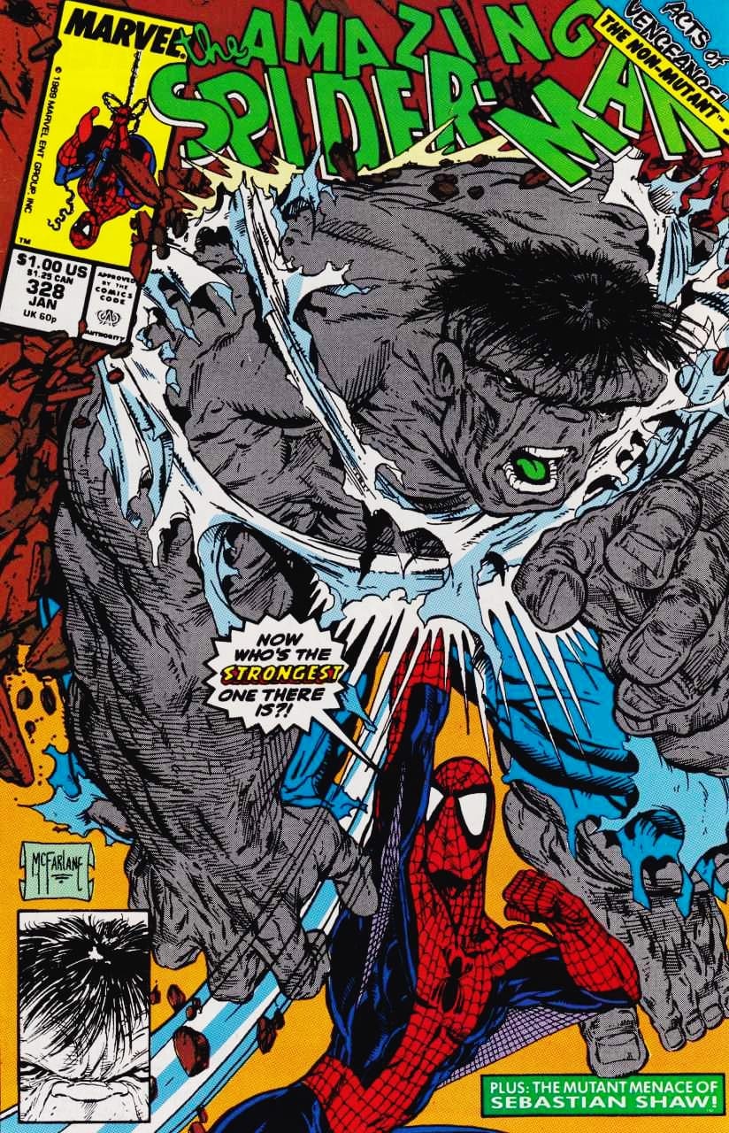 Marvel COMIC BOOK The Amazing Spider-Man #328 - CVR A (FN)