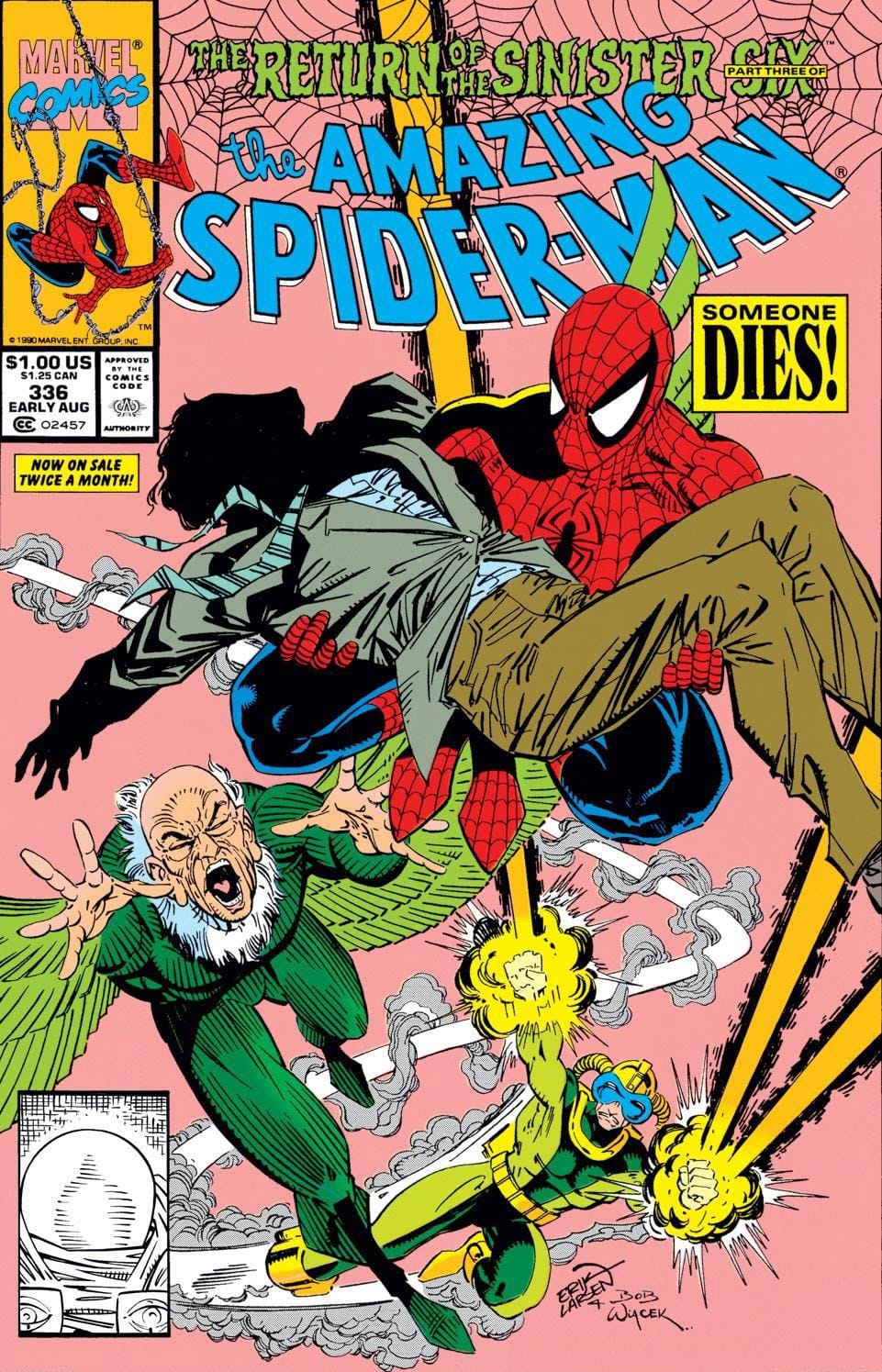 Marvel COMIC BOOK The Amazing Spider-Man #336 - CVR A (FN)