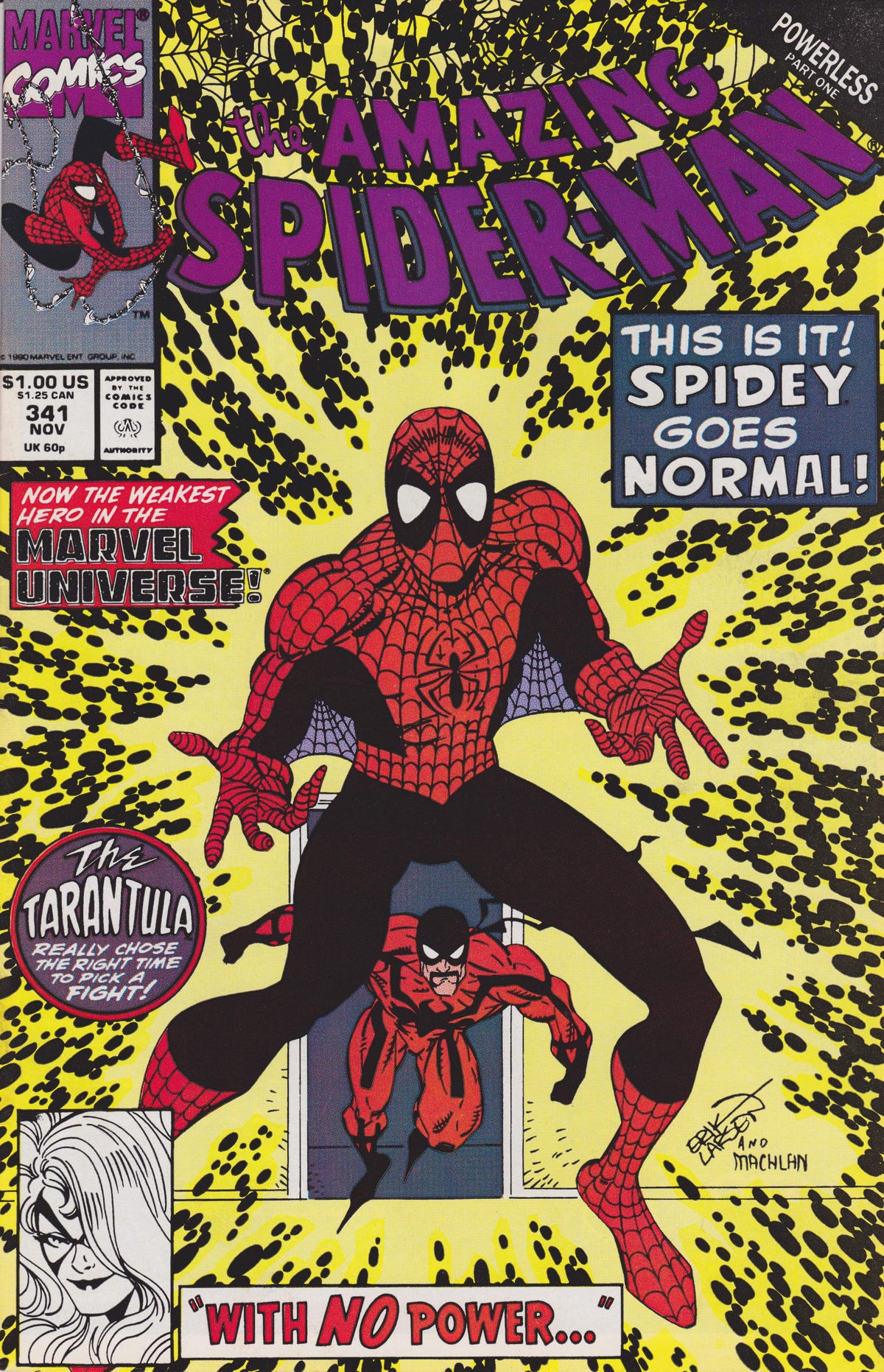 Marvel COMIC BOOK The Amazing Spider-Man #341 - CVR A (FN)
