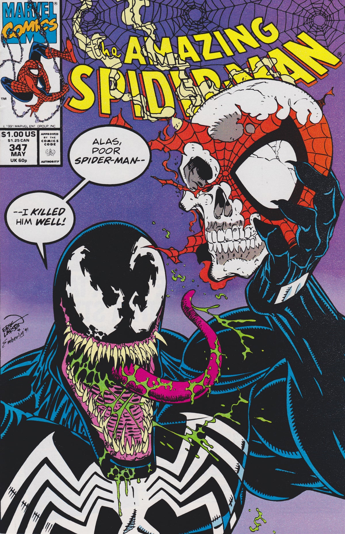 Marvel COMIC BOOK The Amazing Spider-Man #347 - CVR A (FN)