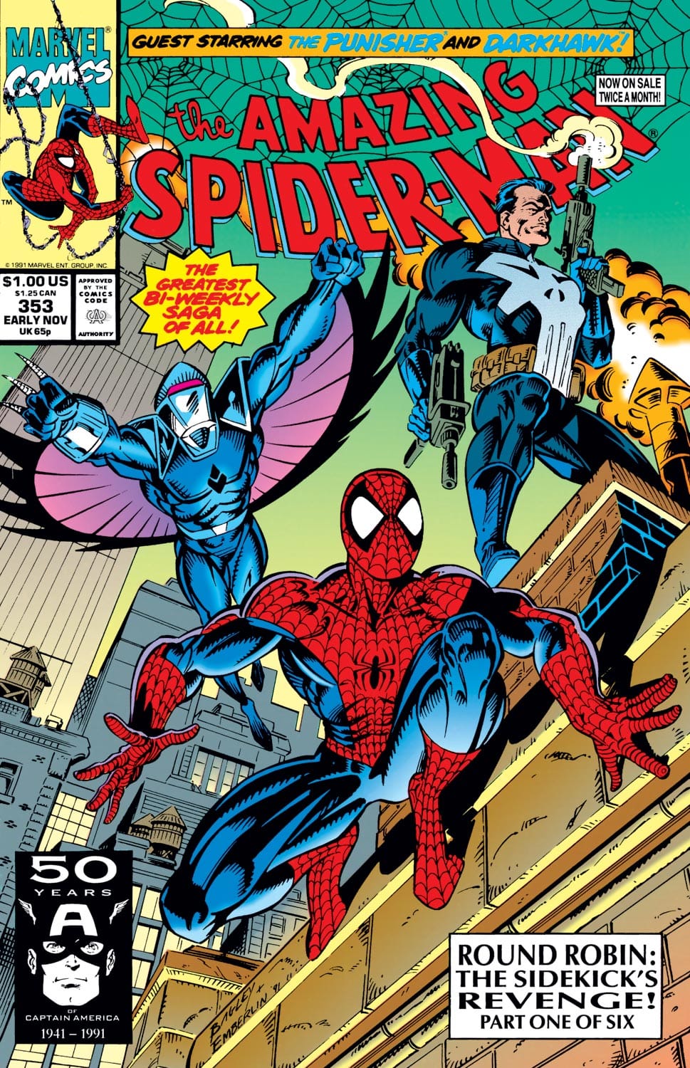 Marvel COMIC BOOK The Amazing Spider-Man #353 - CVR A (FN)