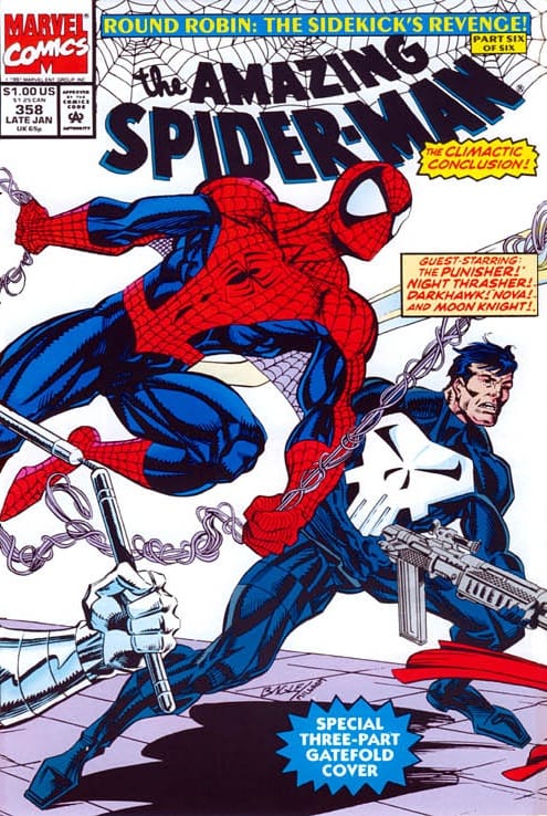 Marvel COMIC BOOK The Amazing Spider-Man #358 - CVR A (FN)