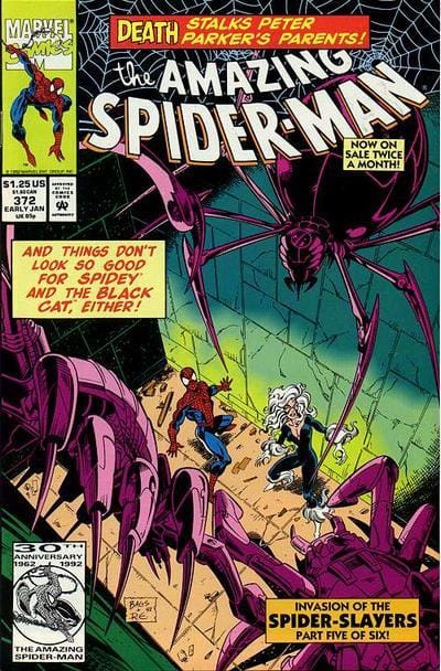 Marvel COMIC BOOK The Amazing Spider-Man #372 - CVR A (FN)