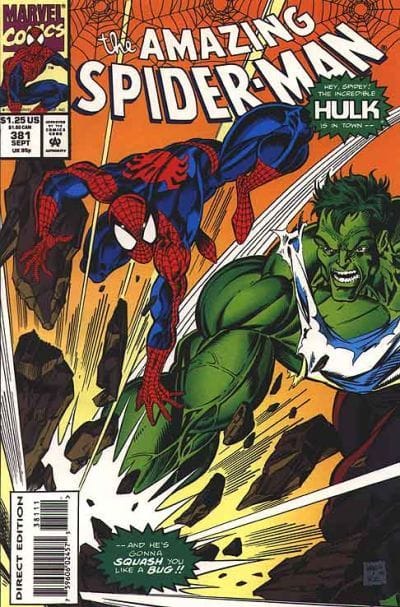 Marvel COMIC BOOK The Amazing Spider-Man #381 - CVR A (FN)