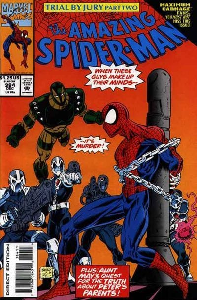 Marvel COMIC BOOK The Amazing Spider-Man #384 - CVR A (FN)