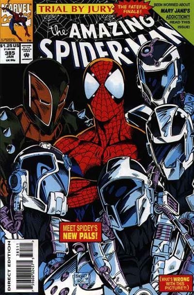 Marvel COMIC BOOK The Amazing Spider-Man #385 - CVR A (FN)
