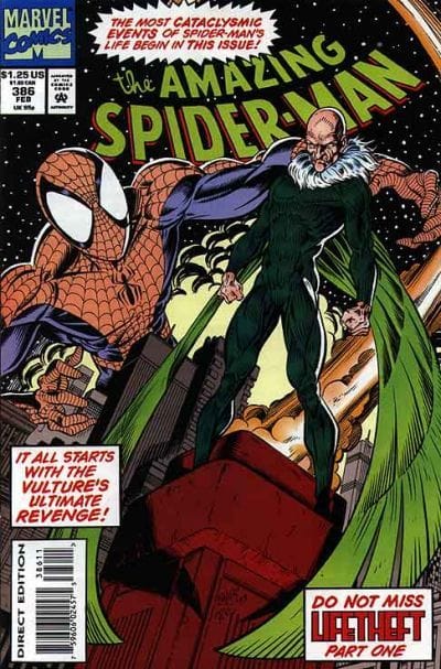 Marvel COMIC BOOK The Amazing Spider-Man #386 - CVR A (FN)