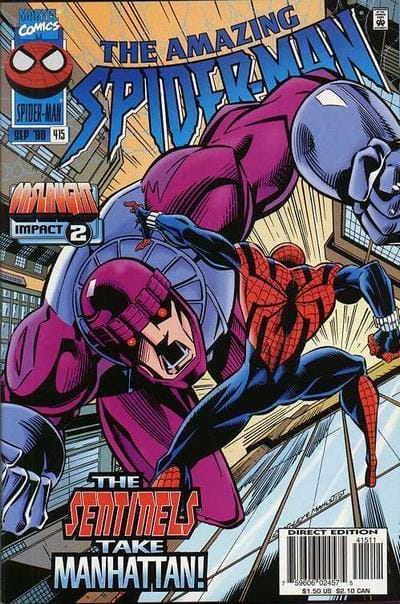 Marvel COMIC BOOK The Amazing Spider-Man #415 - CVR A (FN)